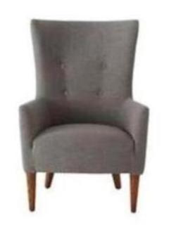 west elm Victor Chair, Gravel Chocolate west elm Victor Chair, Gravel Chocolate